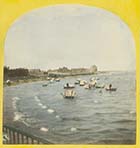 Lower Marine Terrace and sands  [coloured Stereoview] 